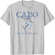 JCombs: Cabo San Lucas, Black Marlin (Distressed) T-Shirt - T-Shirt | Ash