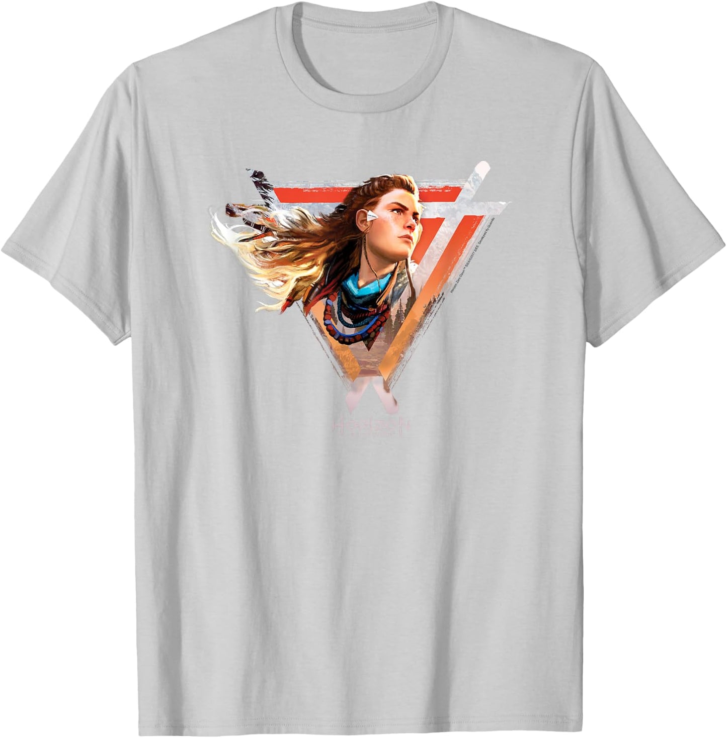 Horizon Zero Dawn Aloy Hair T-Shirt - T-Shirt | Ash