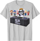 Animal Crossing K.K. Slider DJ Group Shot Graphic T-Shirt - T-Shirt | Ash
