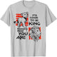 Disney The Lion King Live Action Simba Mufasa Quotes Poster T-Shirt - T-Shirt | Ash