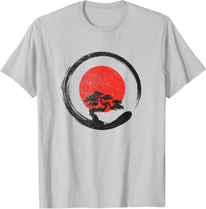 Buddhism Spiritual - Buddha Zen Enso Circle Buddhist T-Shirt - T-Shirt | Ash