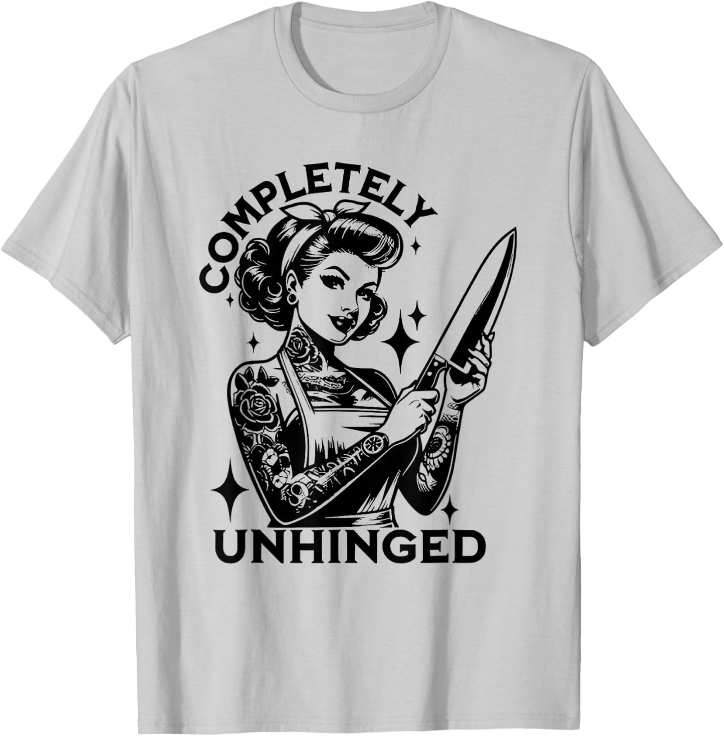 Completely Unhinged T-Shirt - T-Shirt | Ash