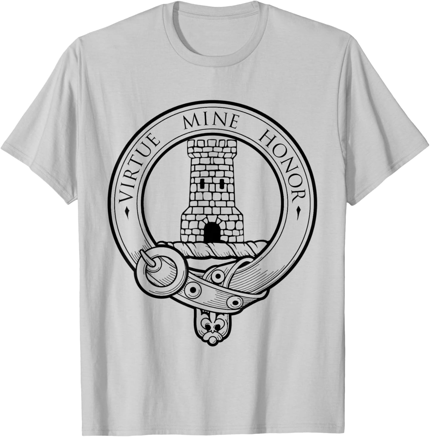 Clan Maclean Scottish Highland Scotland Surname T-Shirt - T-Shirt | Ash