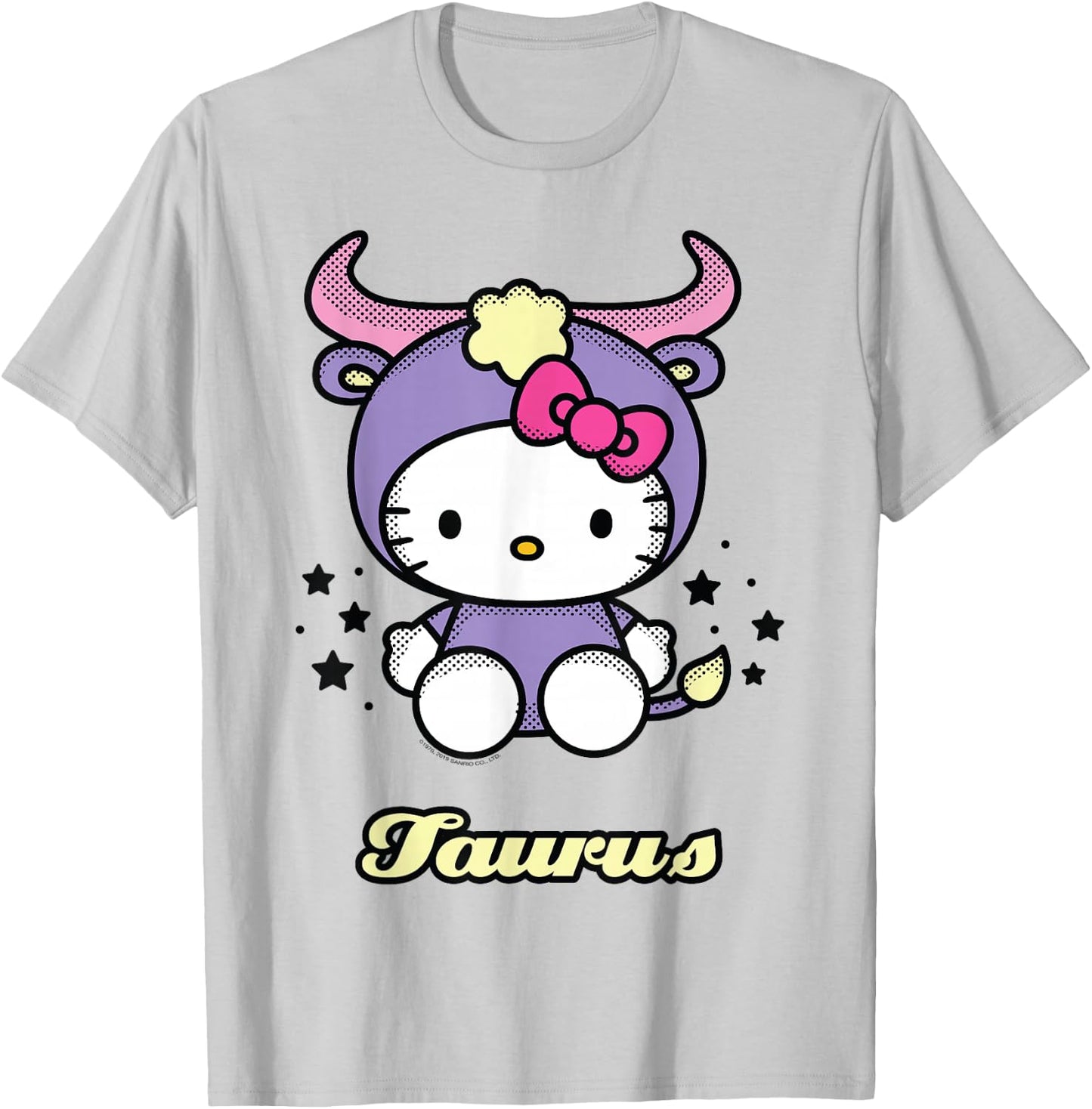 Hello Kitty Zodiac Taurus Shirt T-Shirt - T-Shirt | Ash