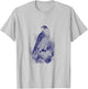 Falcon . Vintage Nature Falcon Bird T-Shirt - T-Shirt | Ash