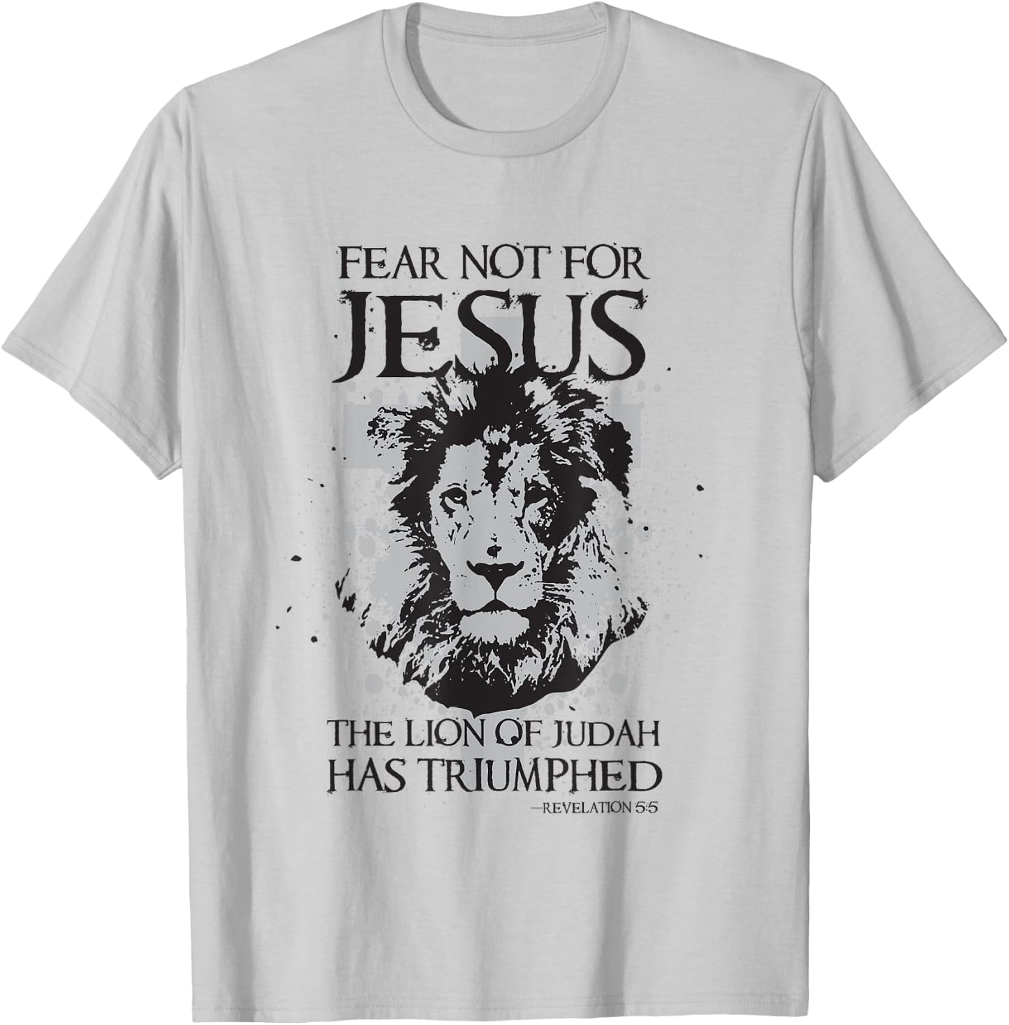 Jesus the Lion of Judah has Triumphed Christian T-Shirt - T-Shirt | Ash