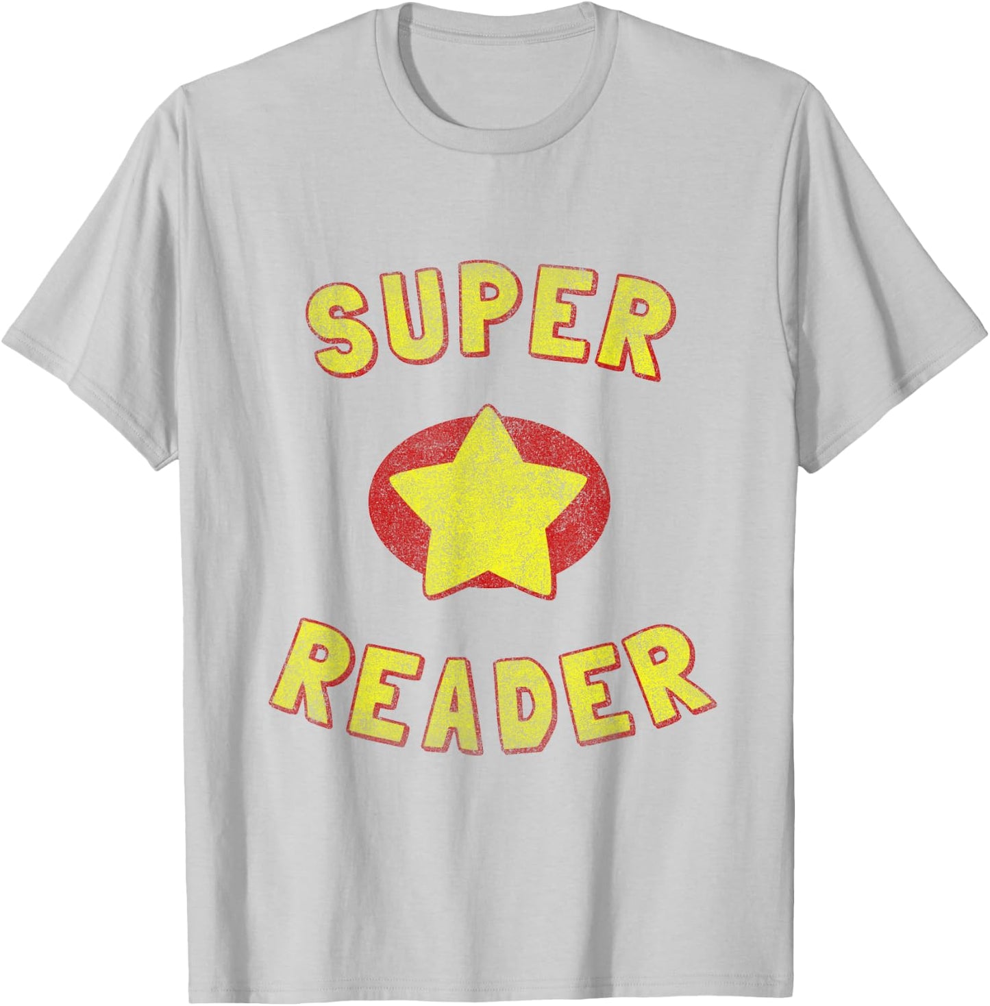 Super Reader T-Shirt - T-Shirt | Ash
