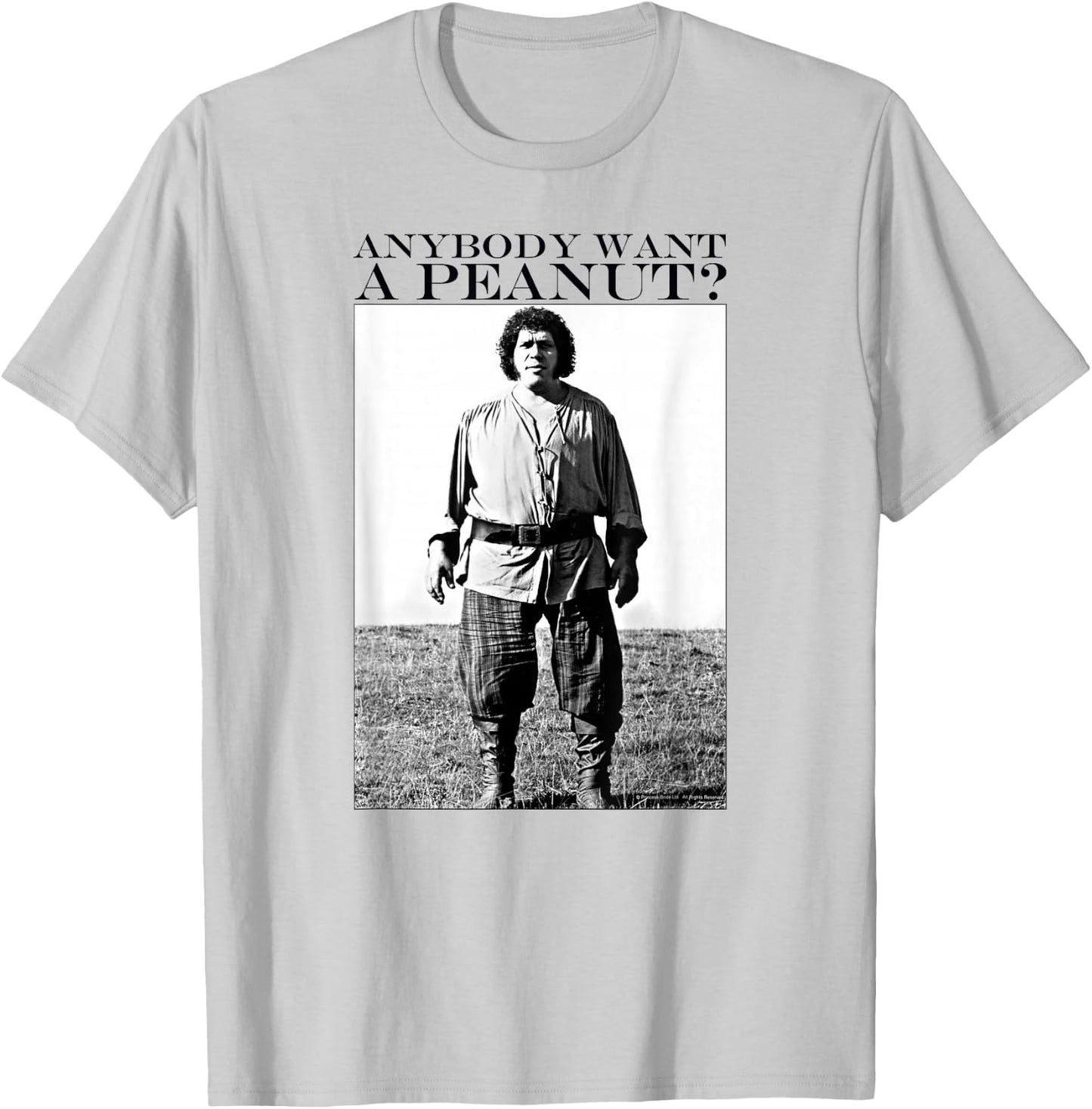 The Princess Bride Anybody Want a Peanut? T-Shirt - T-Shirt | Ash