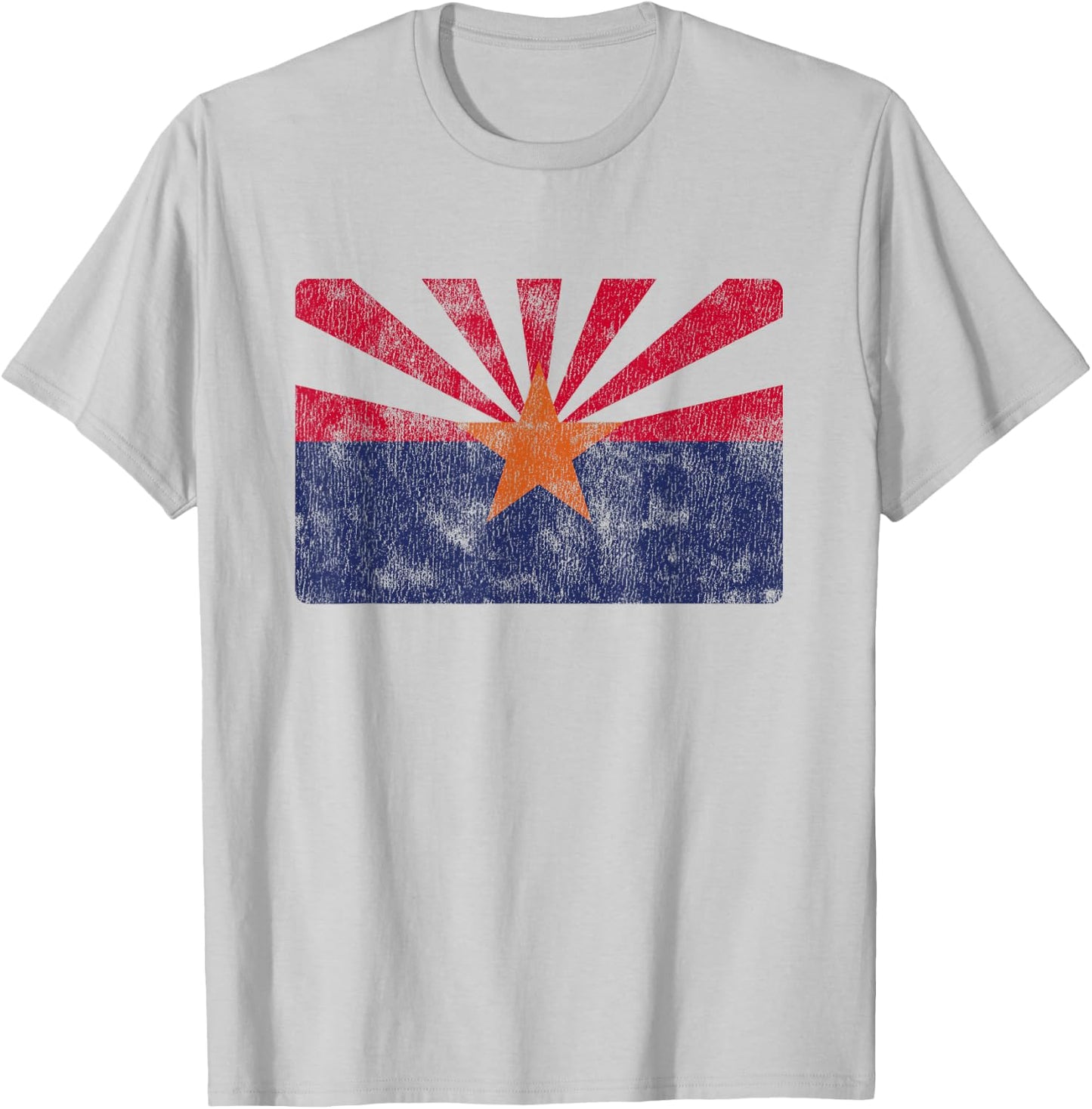 Retro Arizona Flag of AZ Souvenir T-Shirt - T-Shirt | Ash