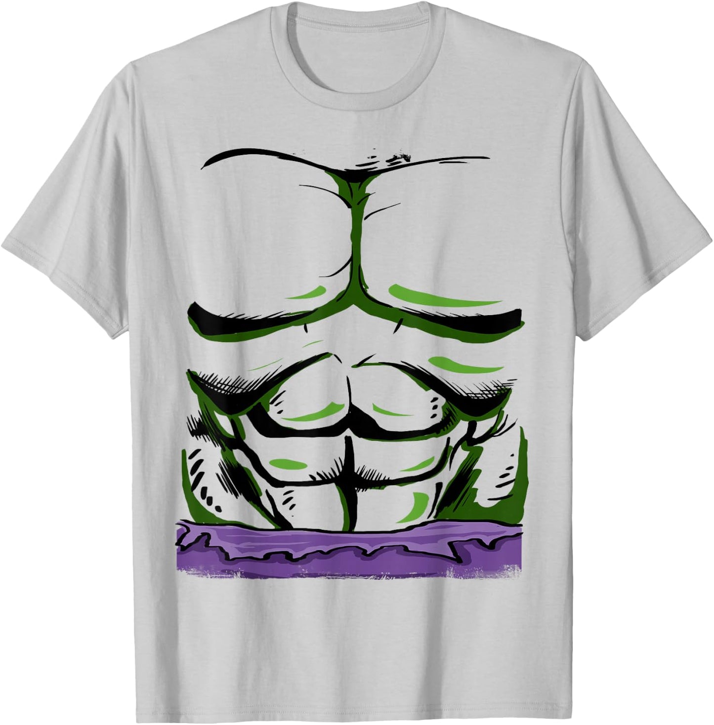 Marvel Incredible Hulk Halloween Costume Small T-Shirt - T-Shirt | Ash