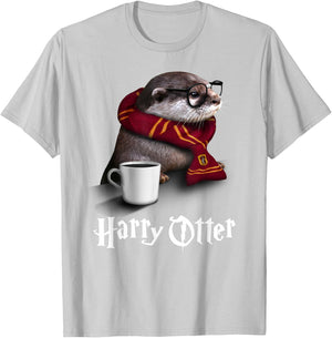 Harry Otter for Otter Lovers T-Shirt - T-Shirt | Ash