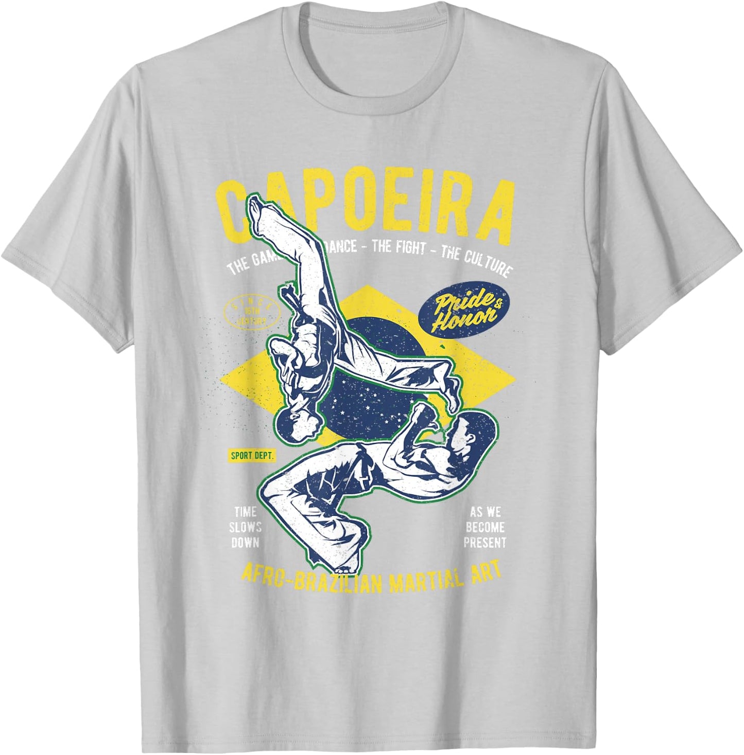 Brazilian Flag Capoeira , Women, Kids T-Shirt - T-Shirt | Ash