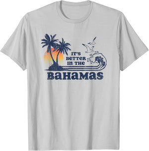 It's Better in the Bahamas Vintage 70s 80s T-Shirt - T-Shirt | Ash