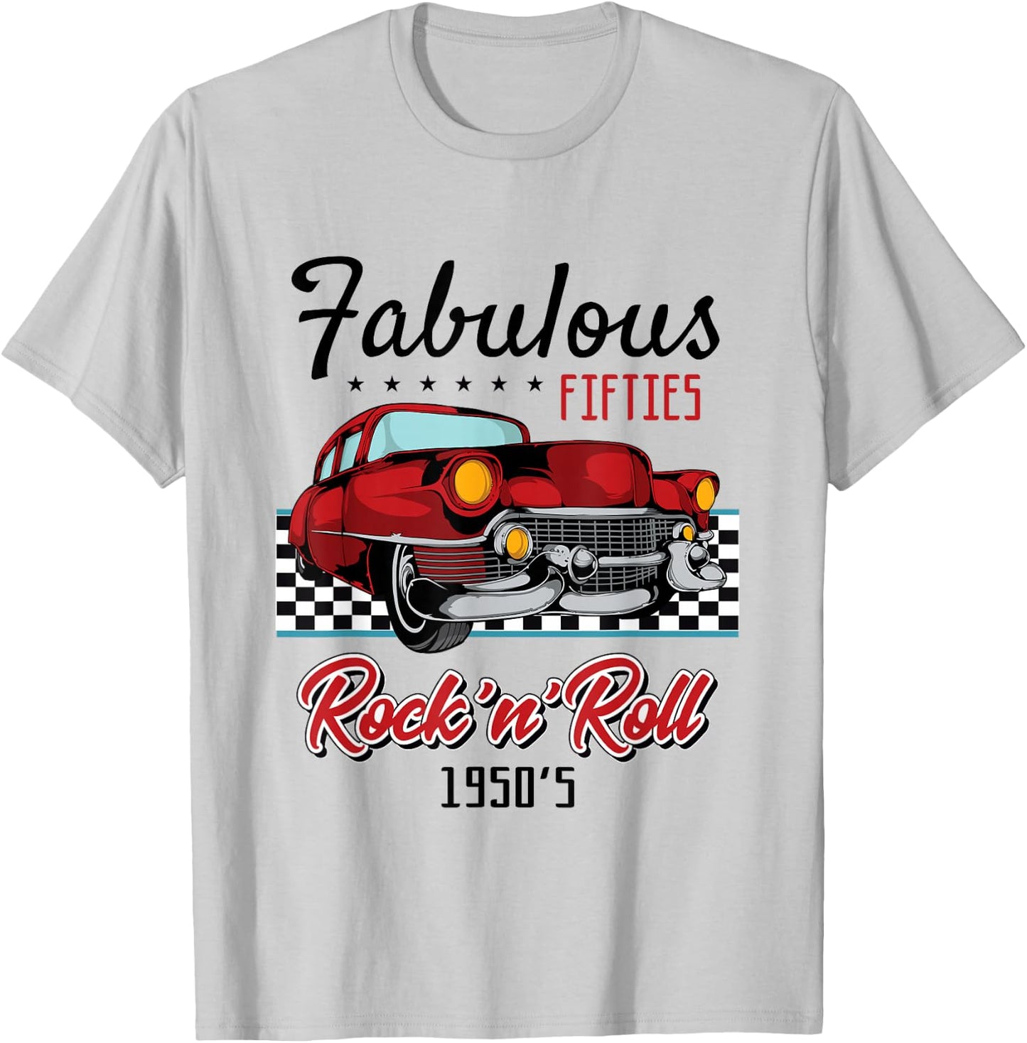 50s Rockabilly Vintage 1950s Clothing Men T-Shirt - T-Shirt | Ash