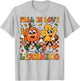 Fall In Love With Learning Thanksgiving Teacher Student T-Shirt - T-Shirt | Ash