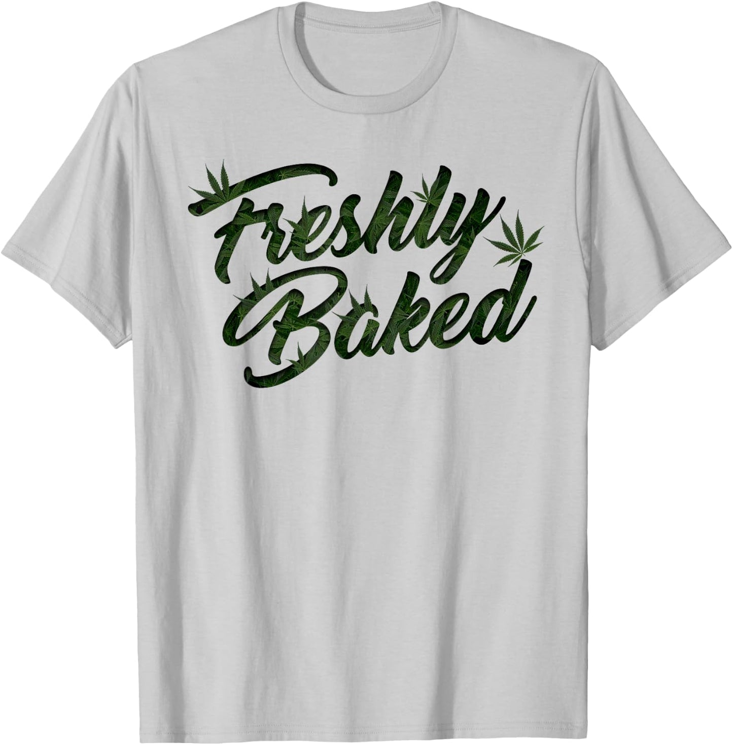 THC Freshly Baked Cannabis Medical Marijuana T-Shirt - T-Shirt | Ash