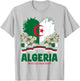 Algeria Flag Themed Outfit Idea For Kids Algerian Heritage T-Shirt - T-Shirt | Ash