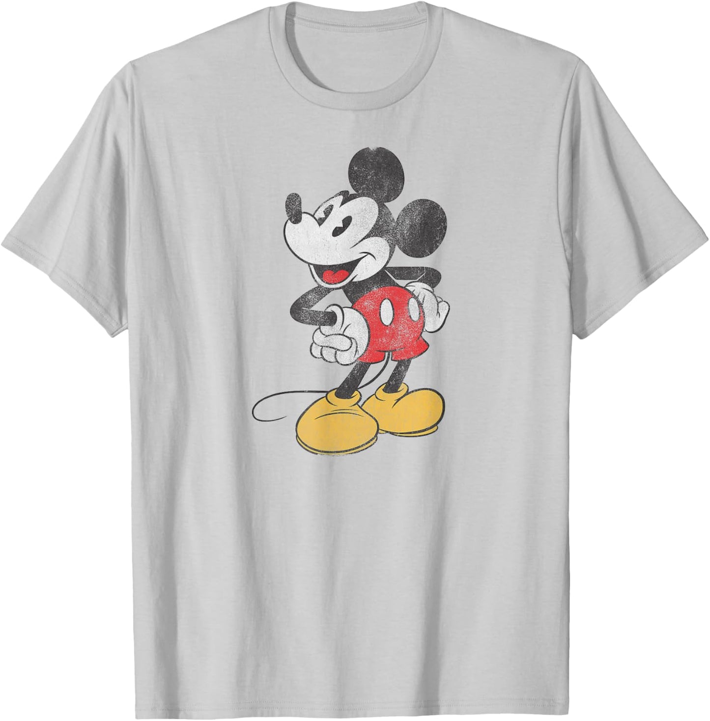 Disney - Mickey Mouse Pose T-Shirt - T-Shirt | Ash