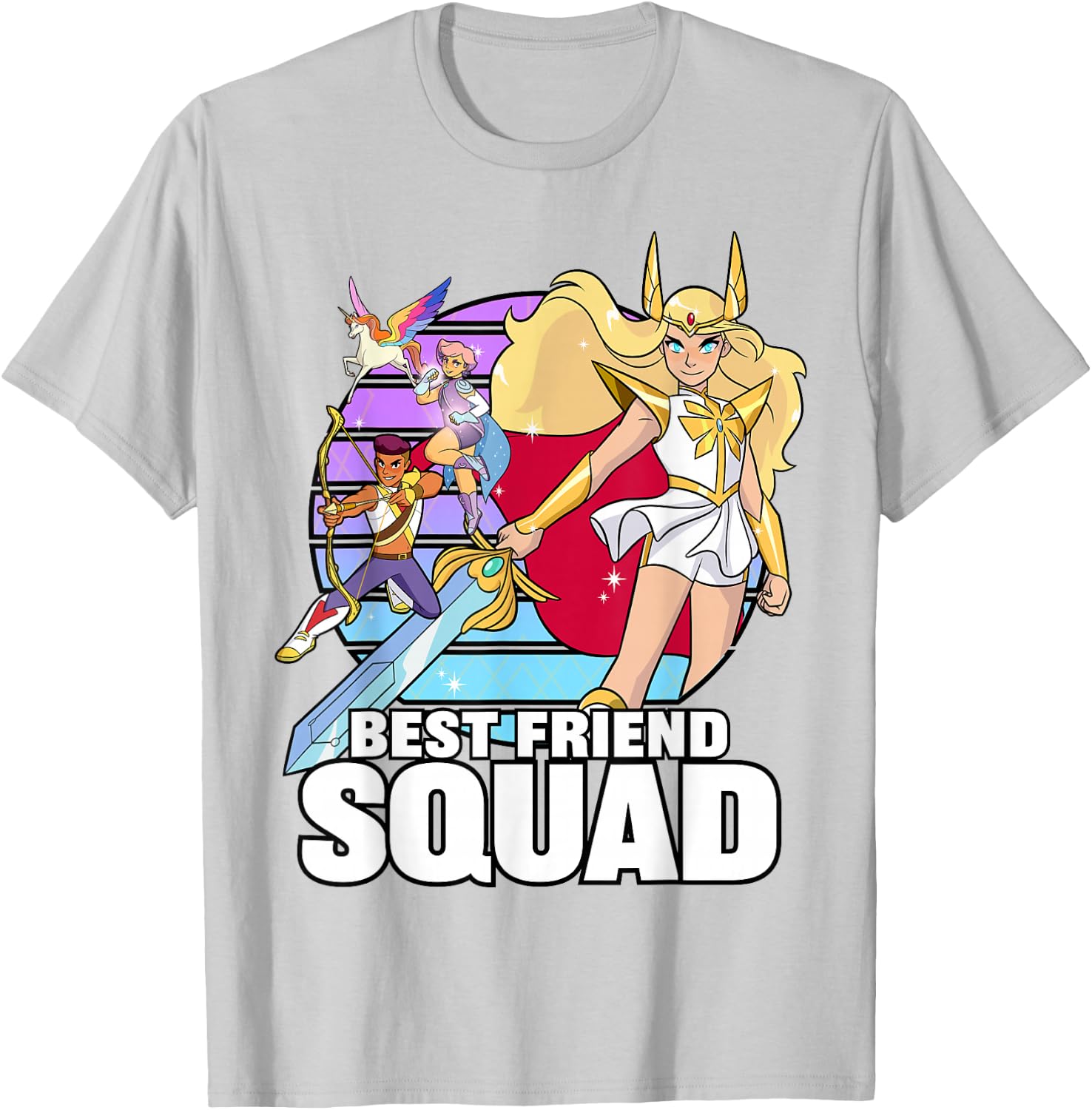 She-Ra and The Princess of Power Best Friend Squad T-Shirt - T-Shirt | Ash