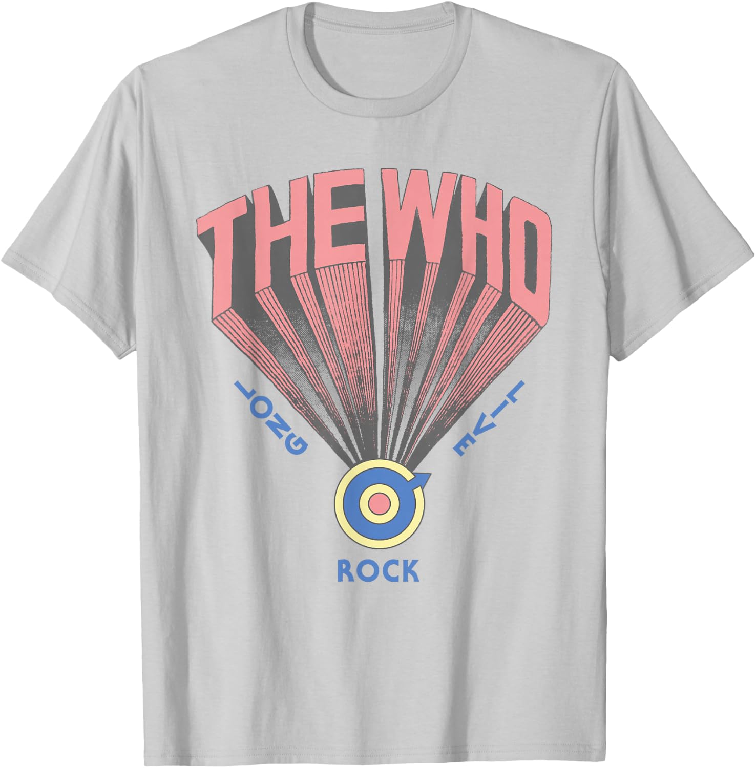 The Who Official Long Live Rock Retro T-Shirt - T-Shirt | Ash