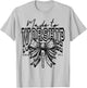 Retro Christian Made To Worship Coquette Bible Verse T-Shirt - T-Shirt | Ash