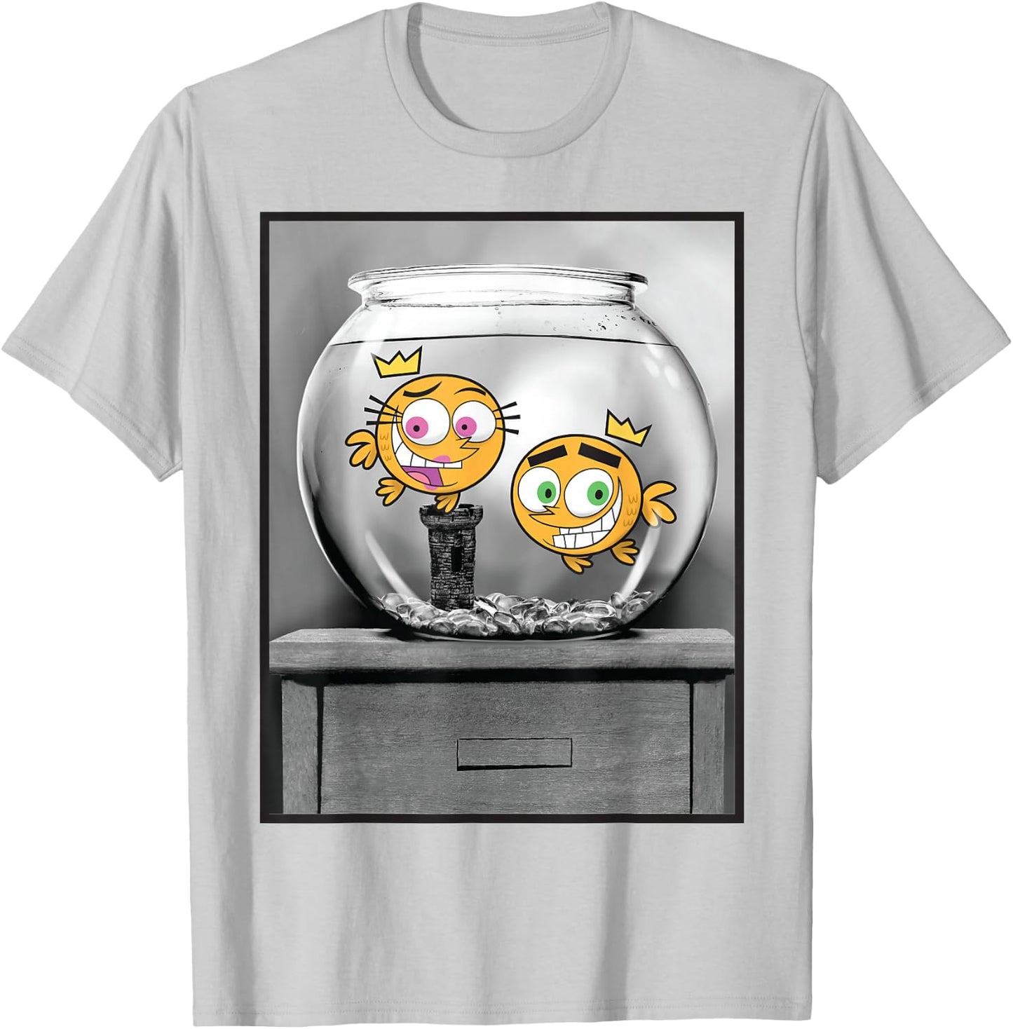 Nickelodeon The Fairly OddParents Goldfish T-Shirt - T-Shirt | Ash