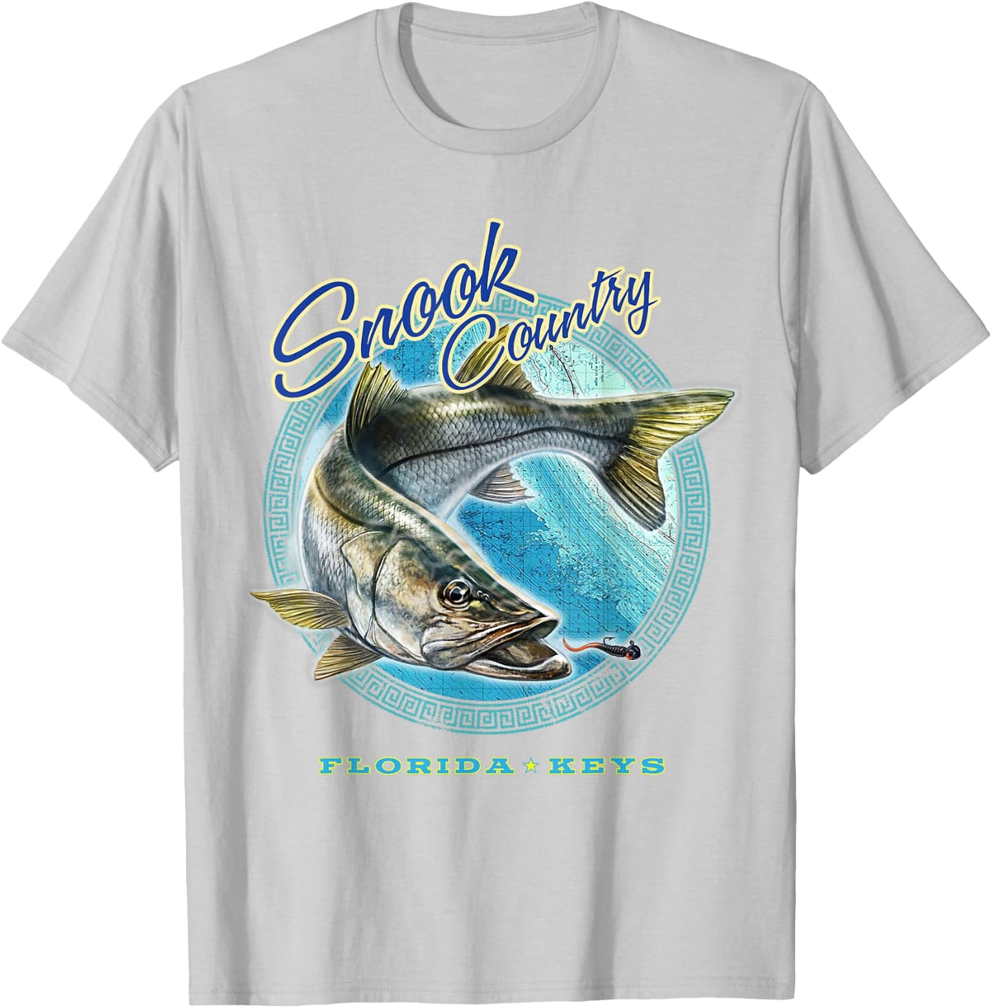 Snook fishing country, florida keys shirt T-Shirt - T-Shirt | Ash