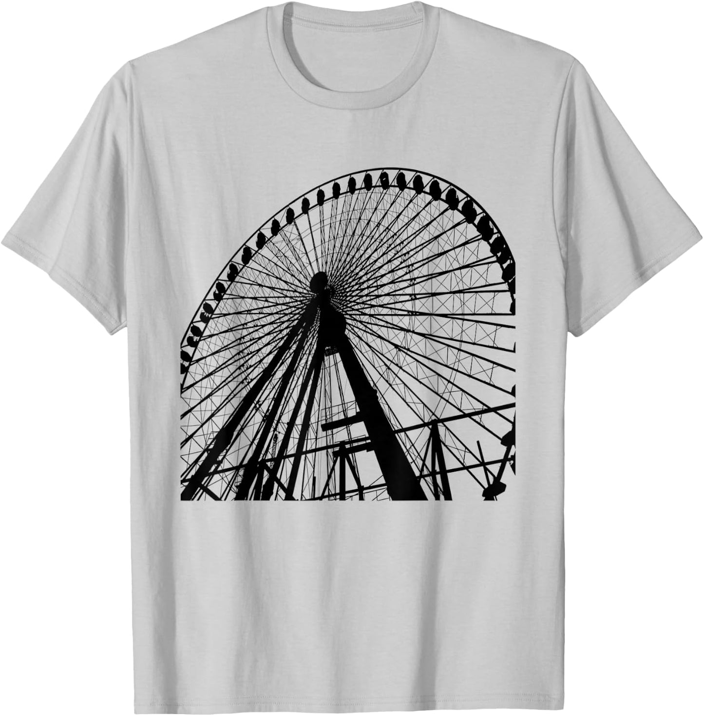 Ferris Wheel T-Shirt - T-Shirt | Ash