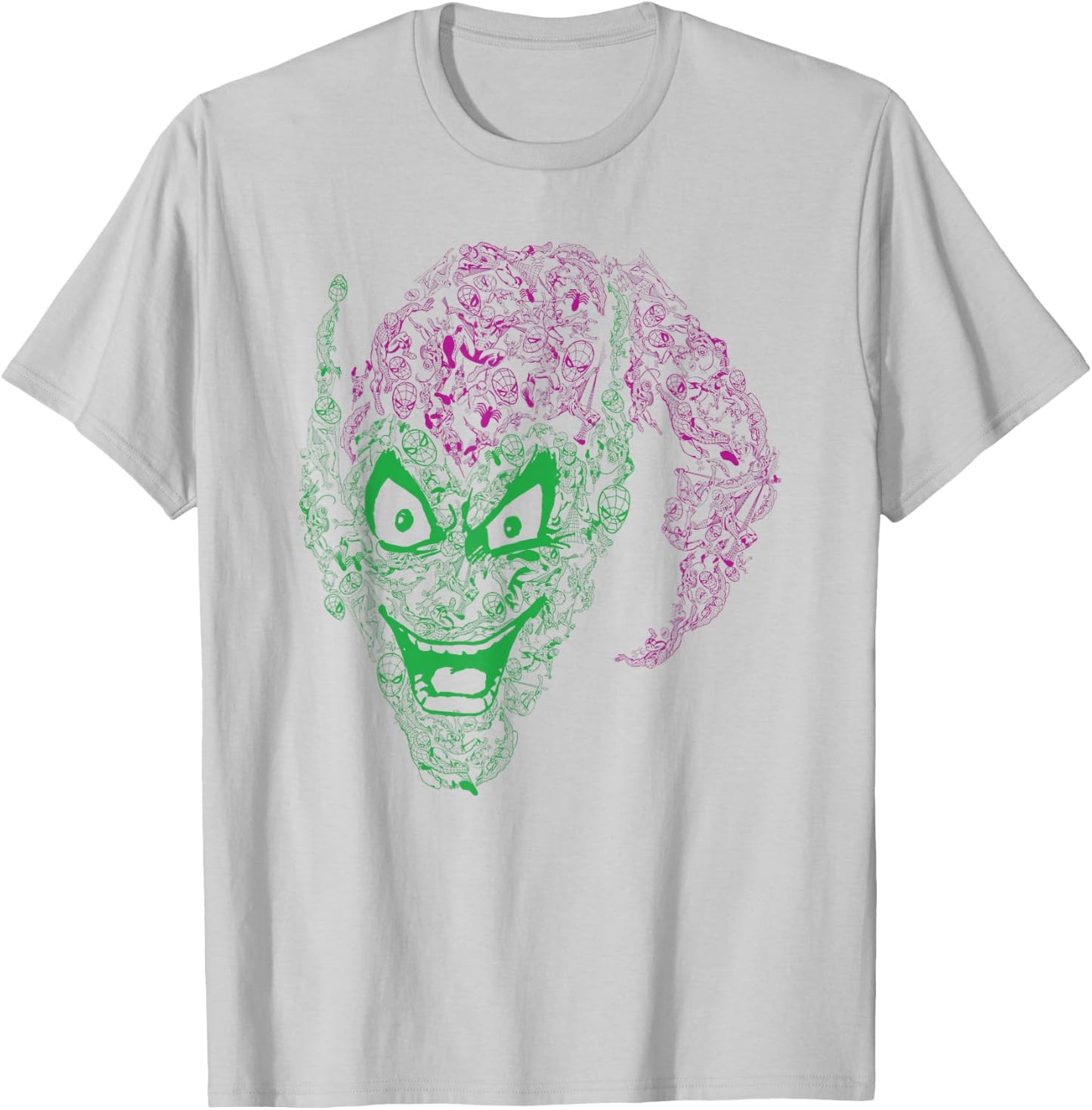 Marvel Spider-Man Green Goblin Norman Osborn T-Shirt - T-Shirt | Ash