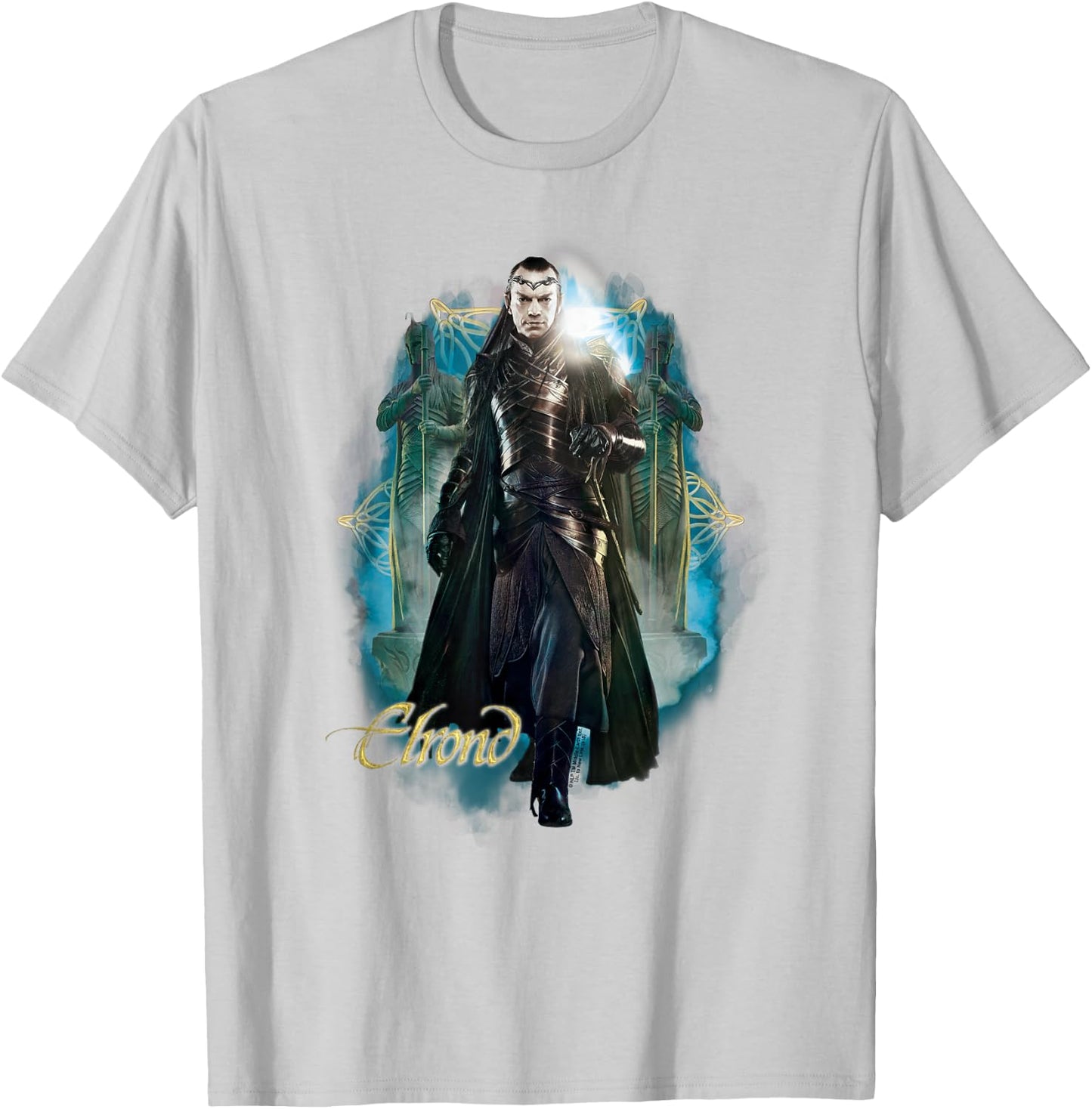 Hobbit Elrond T Shirt T-Shirt - T-Shirt | Ash