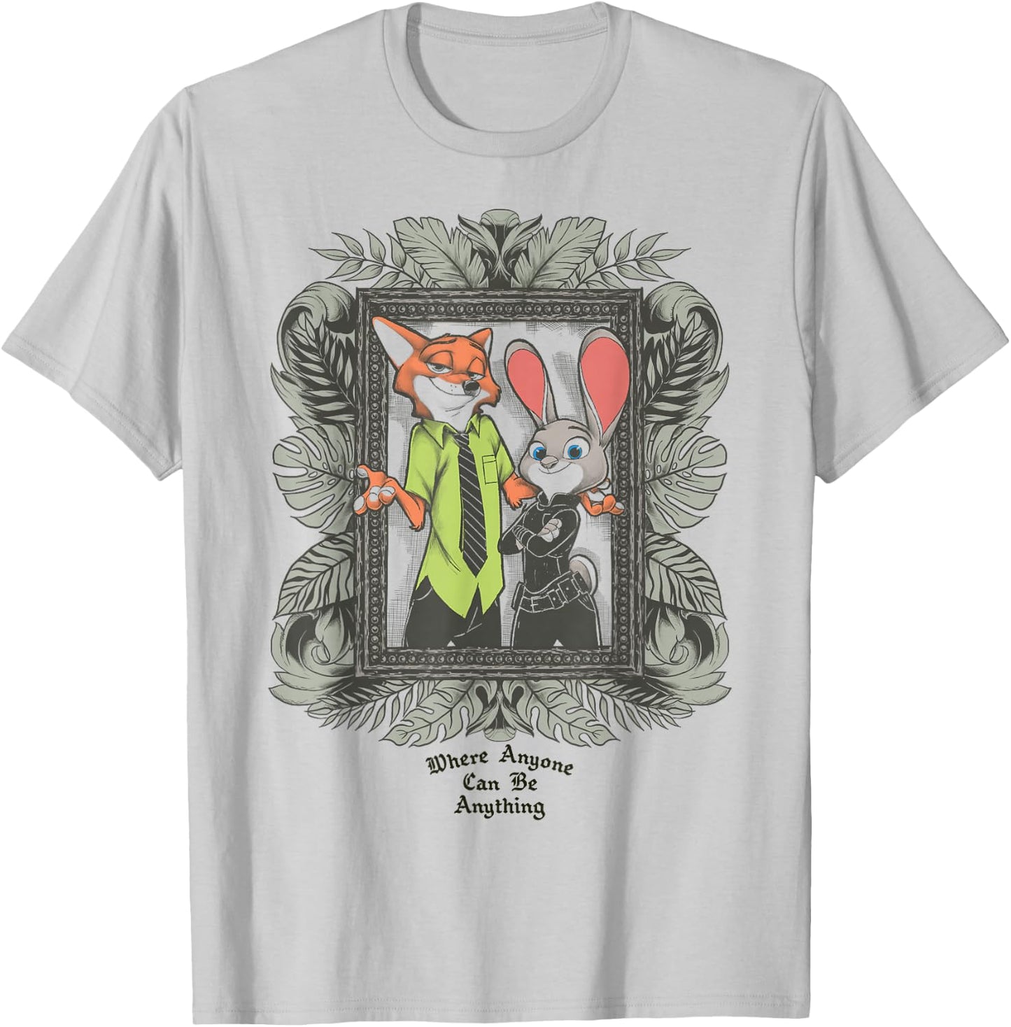 Disney Zootopia Can Be Anything Graphic T-Shirt - T-Shirt | Ash