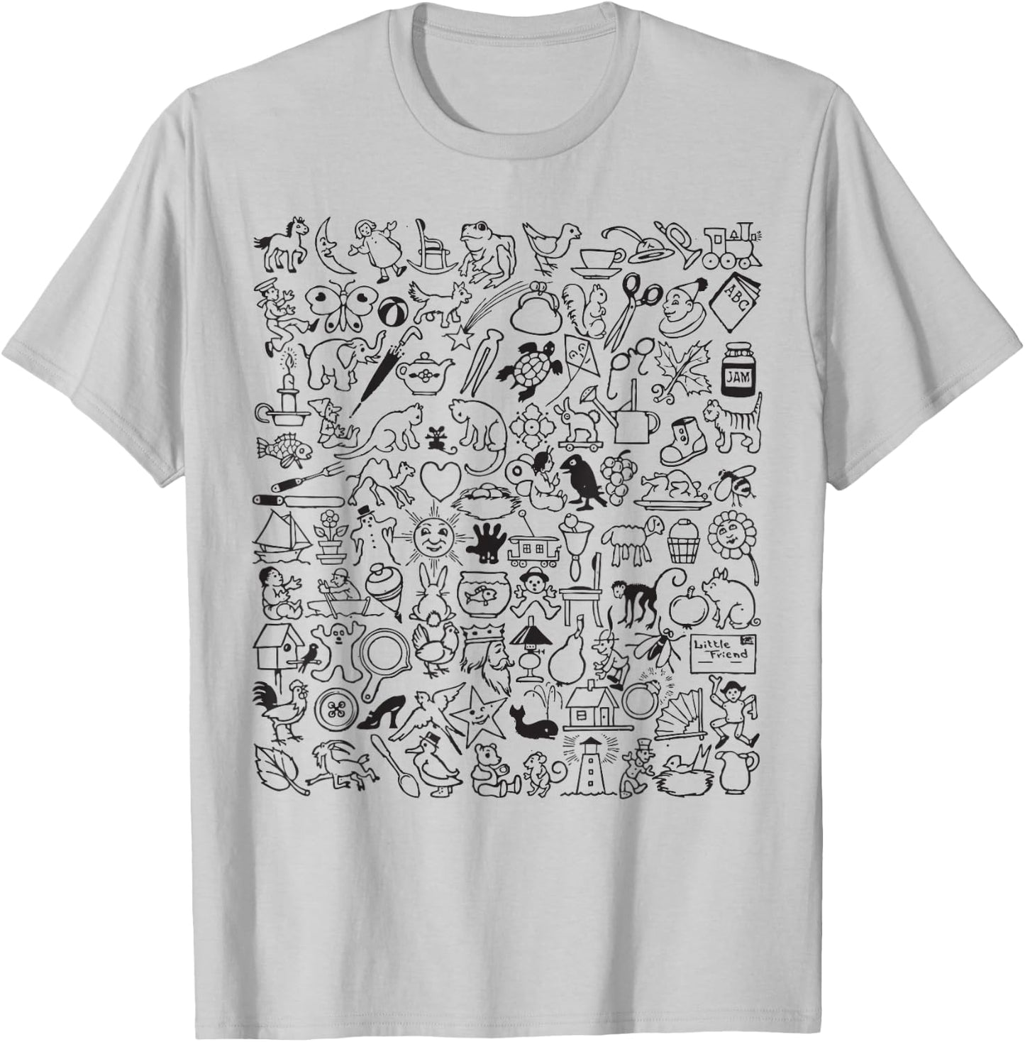 I Spy Lots of Fun T-Shirt - T-Shirt | Ash