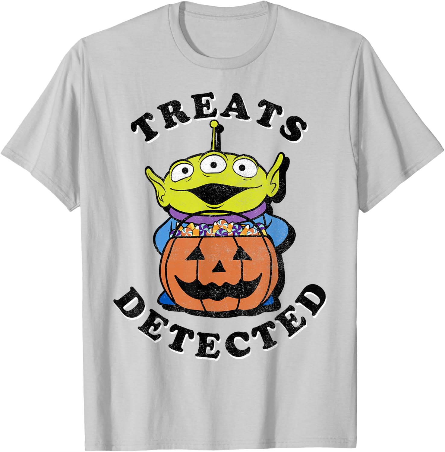 Disney Pixar Toy Story Halloween Treats T-Shirt - T-Shirt | Ash