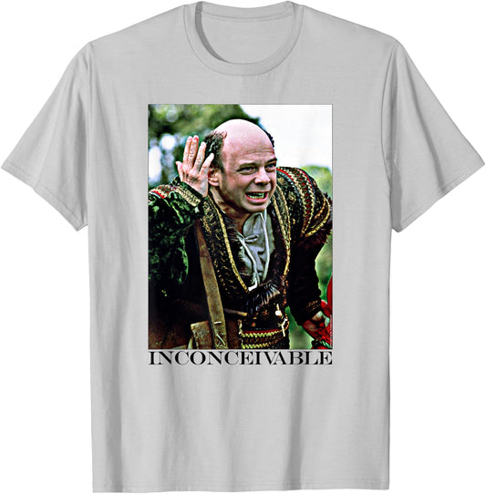 The Princess Bride Inconceivable T-Shirt - T-Shirt | Ash