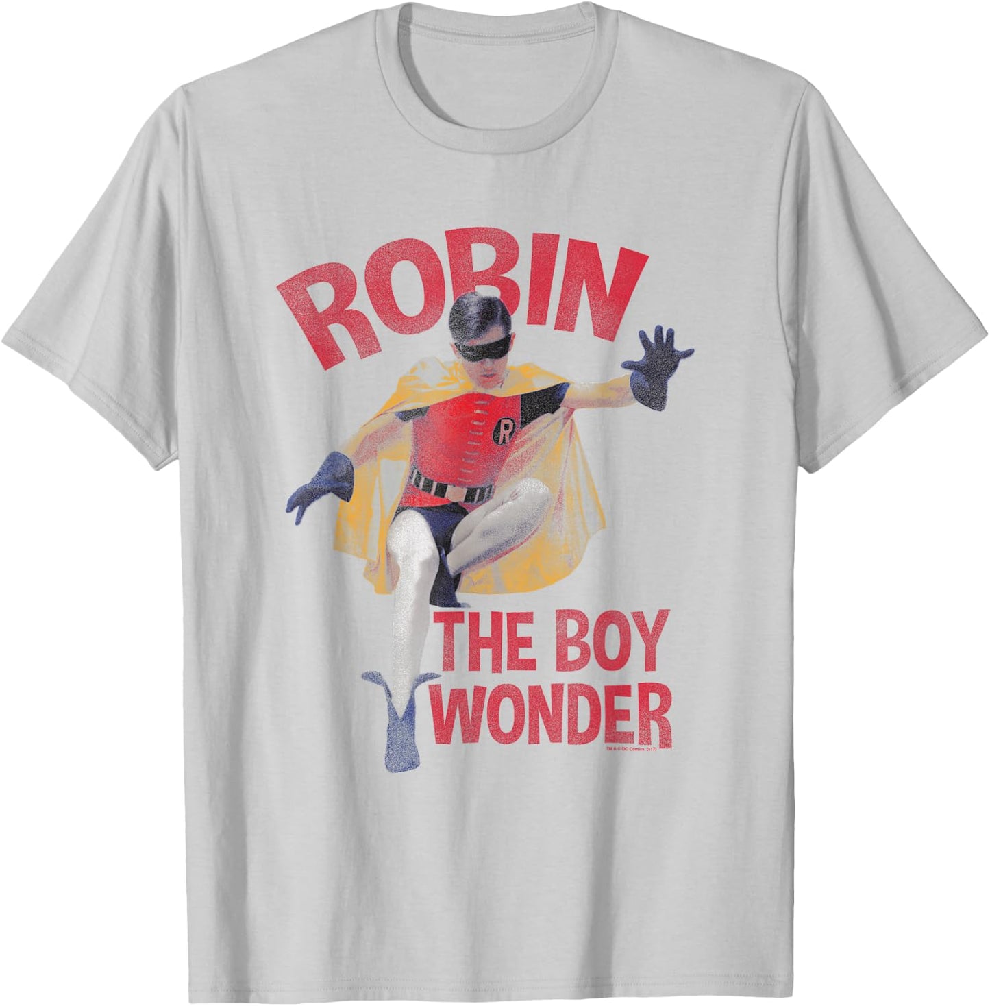 Batman Classic TV Series Robin Boy Wonder T-Shirt - T-Shirt | Ash