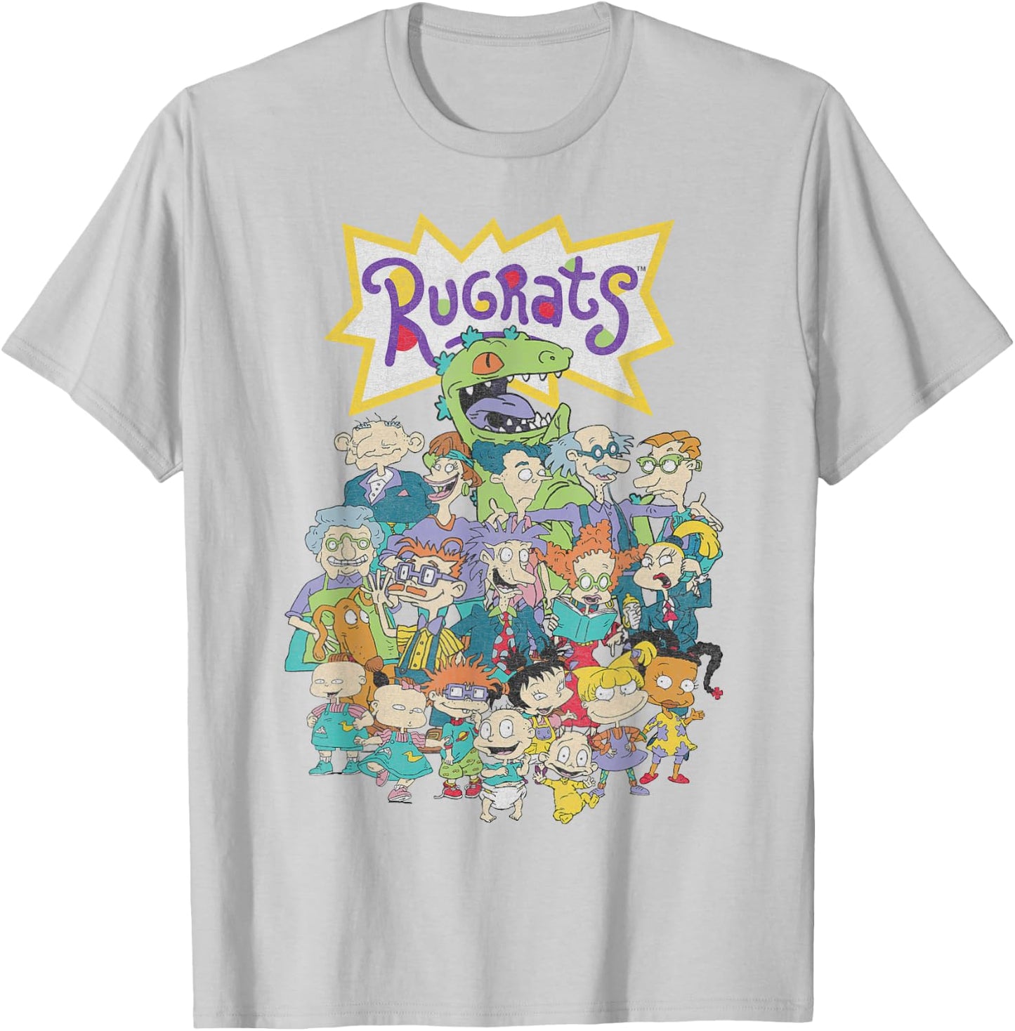 Nickelodeon Rugrats Full Character Portrait T-Shirt - T-Shirt | Ash