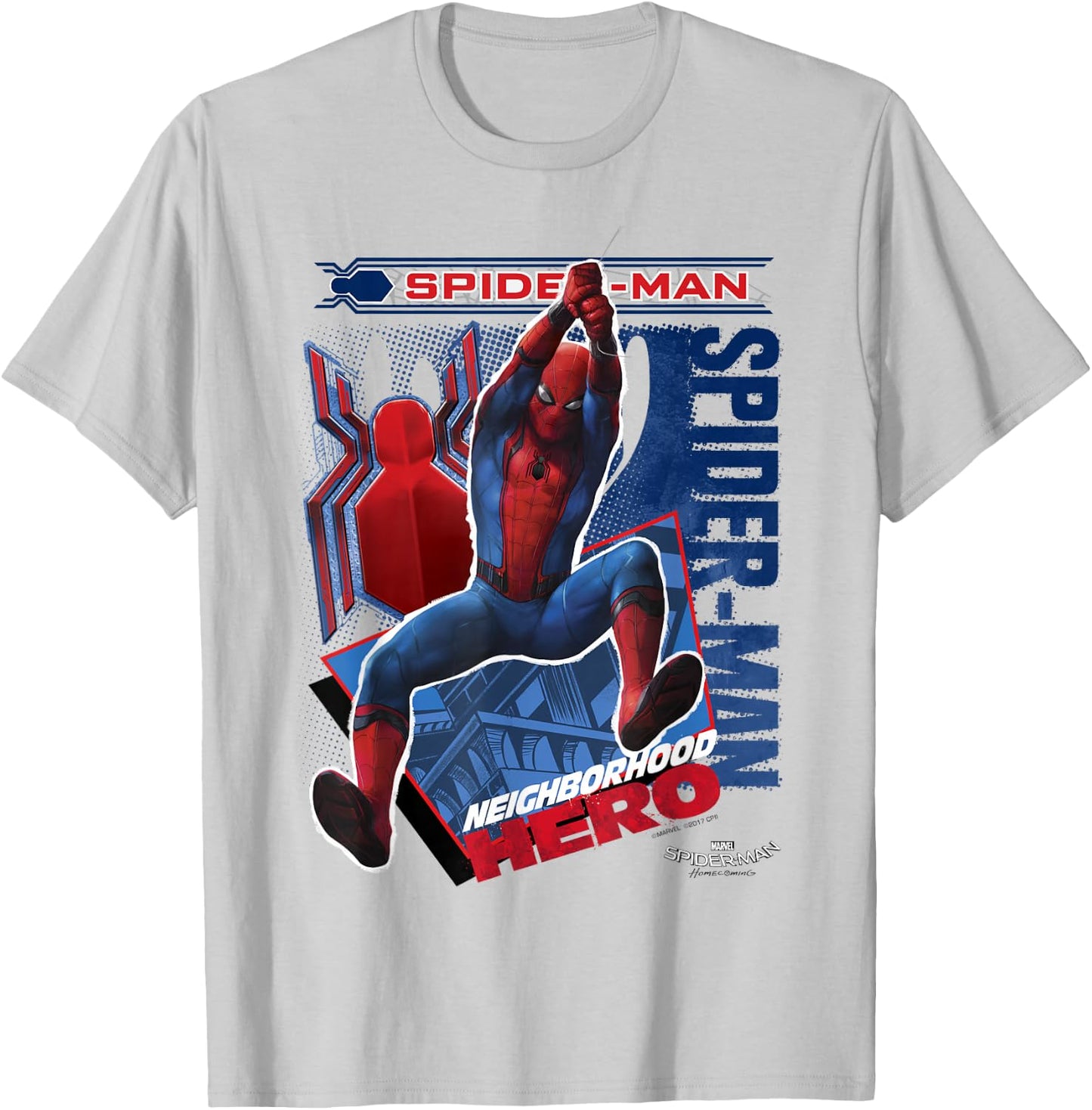 Marvel Spider-Man Homecoming Coming In Hot! Graphic T-Shirt - T-Shirt | Ash
