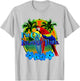I'm On Island Time Tropical Beach T-Shirt - T-Shirt | Ash
