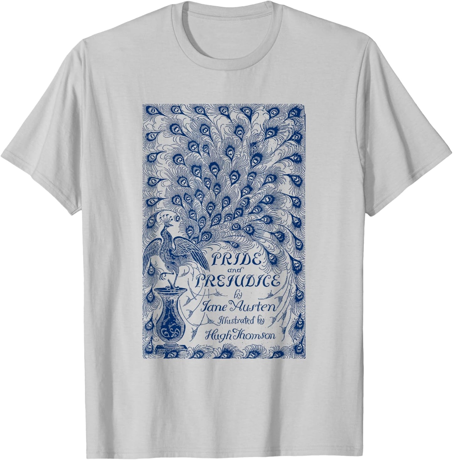 Pride and Prejudice . Jane Austen Vintage T-Shirt - T-Shirt | Ash