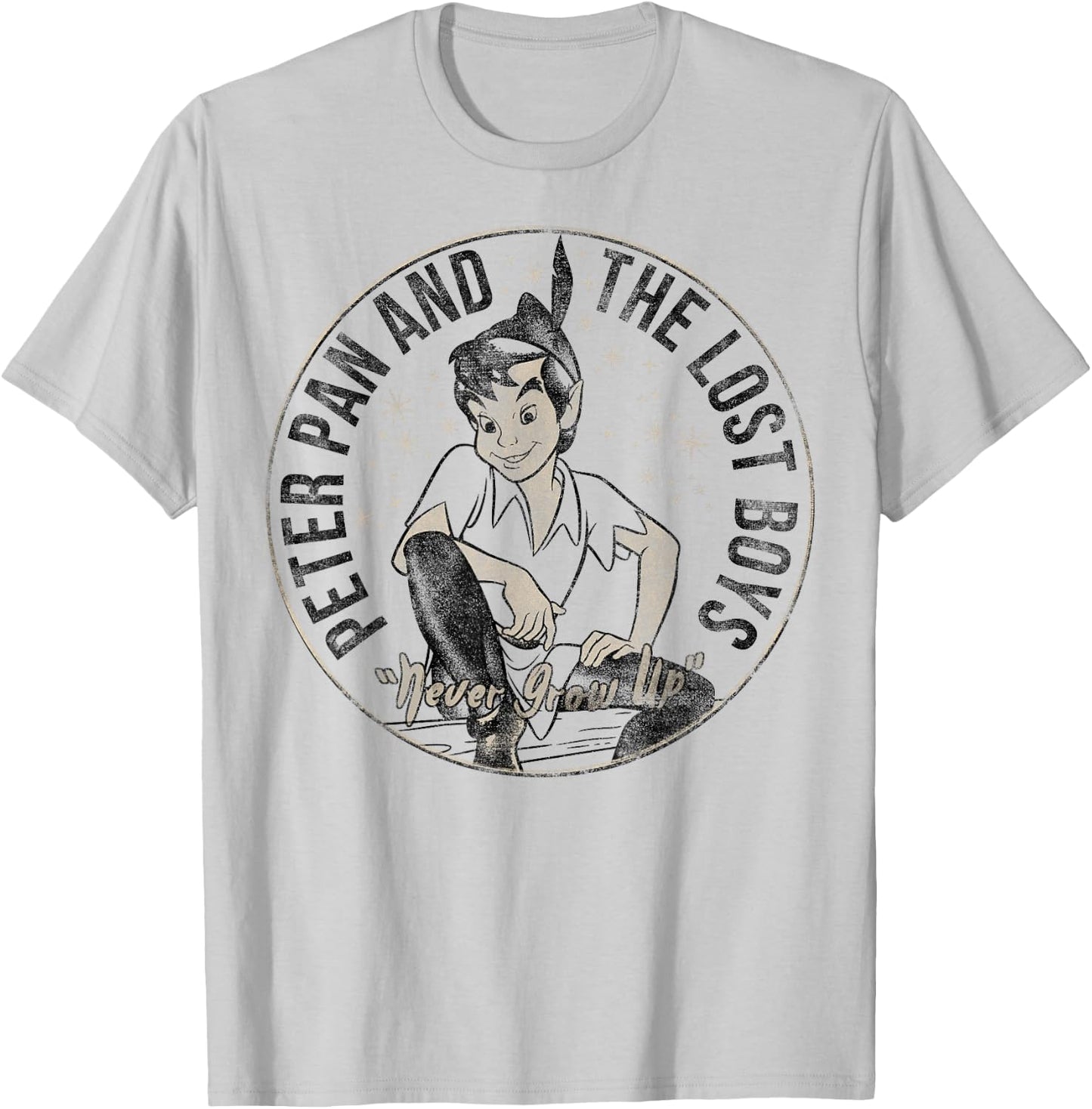 Disney Peter Pan and The Lost Boys Graphic T-Shirt - T-Shirt | Ash