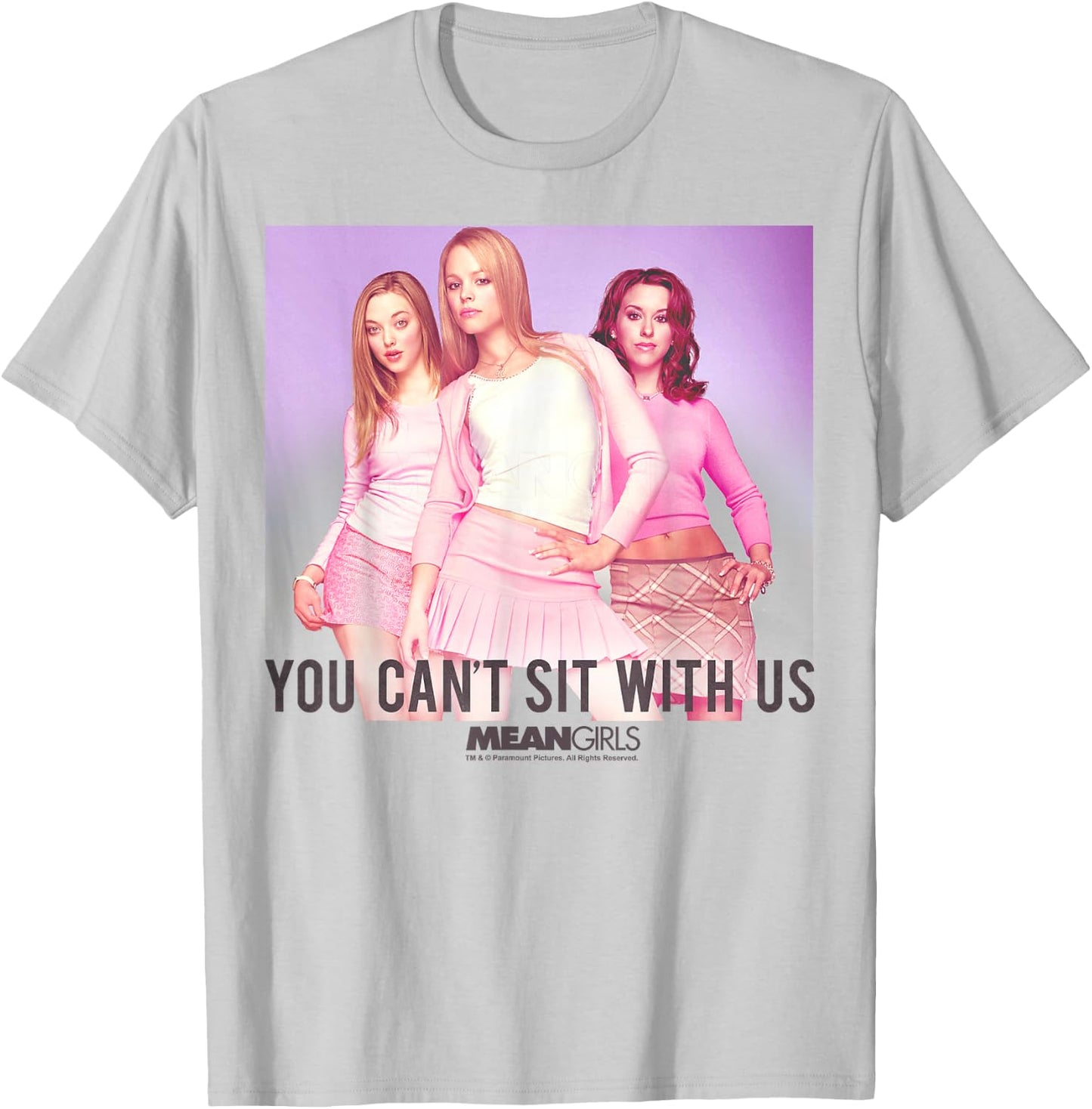 Mean Girls You Can't Sit with Us Plastic Group T-Shirt - T-Shirt | Ash