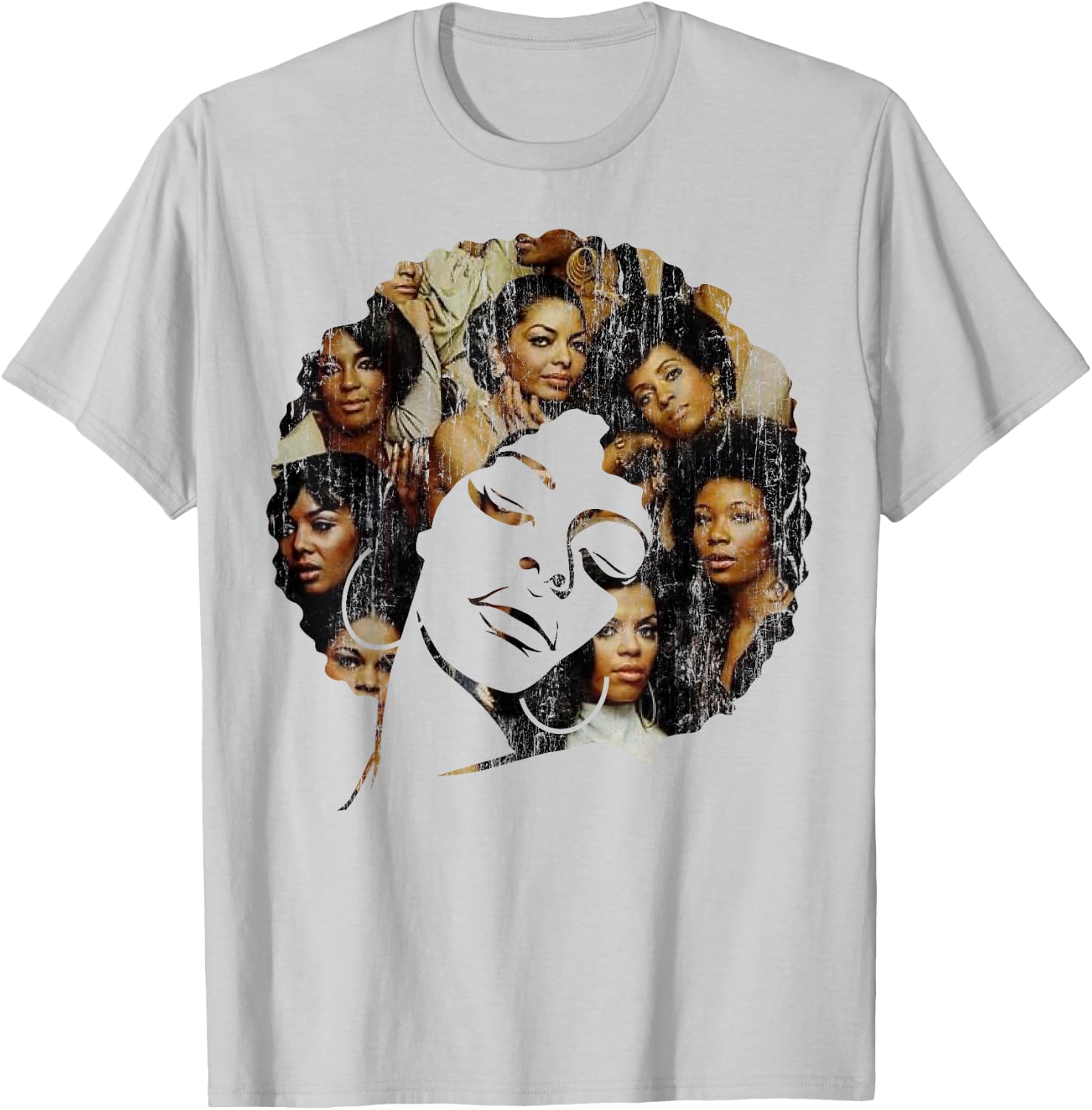 Strong Afro Black Women Shirt - Melanin Poppin Men Women T-Shirt - T-Shirt | Ash