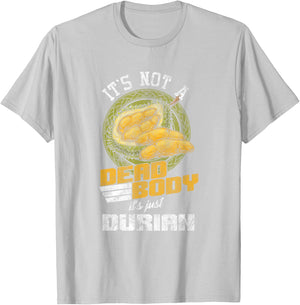 Dorian Fruit Tropical Island Delicious Smell Cheese Flavor Health Benefits Immune Booster Vitamins T-Shirt - T-Shirt | Ash