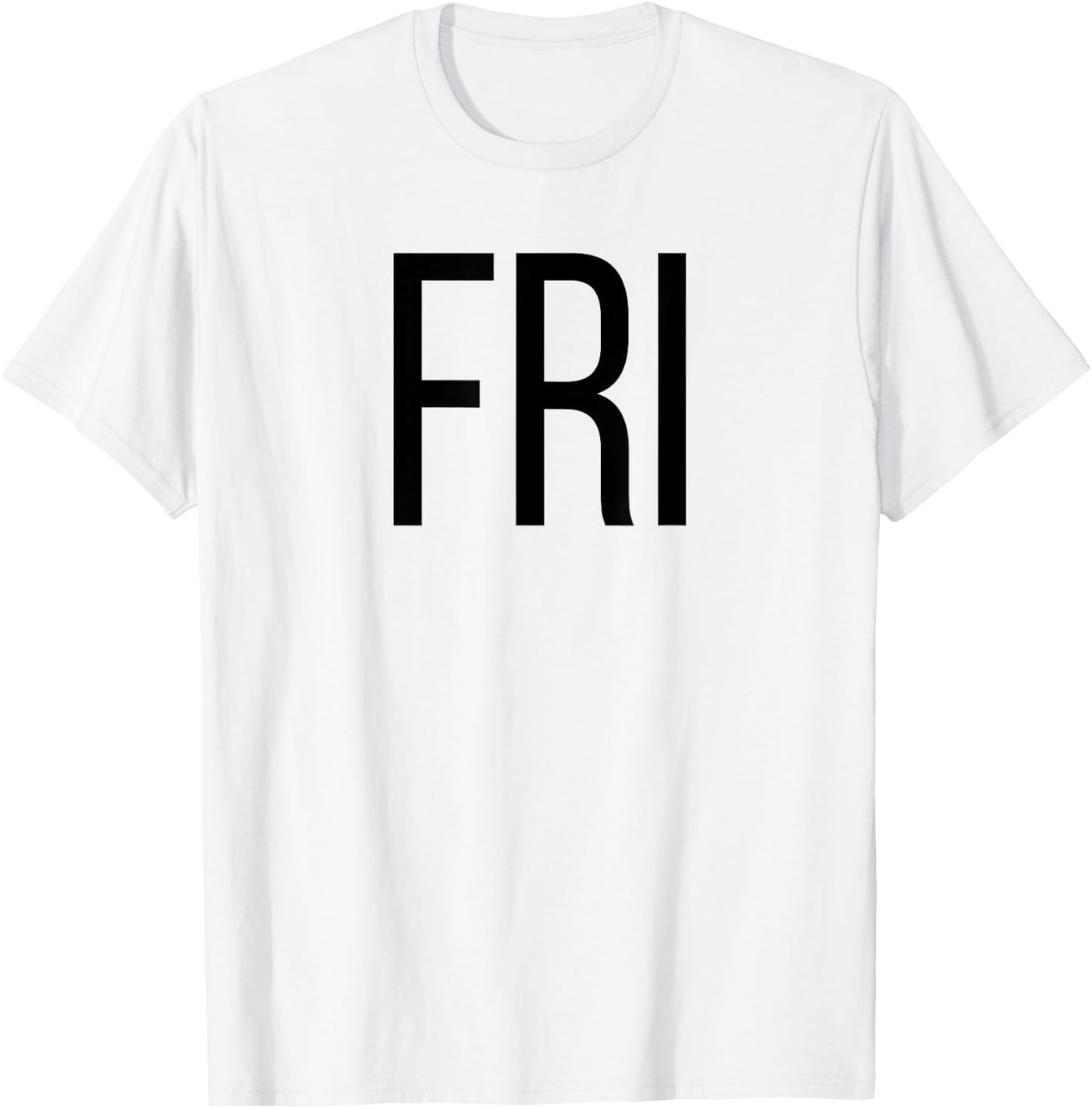 Friday Days of the Week , Costume, Shark Set T-Shirt - T-Shirt | White
