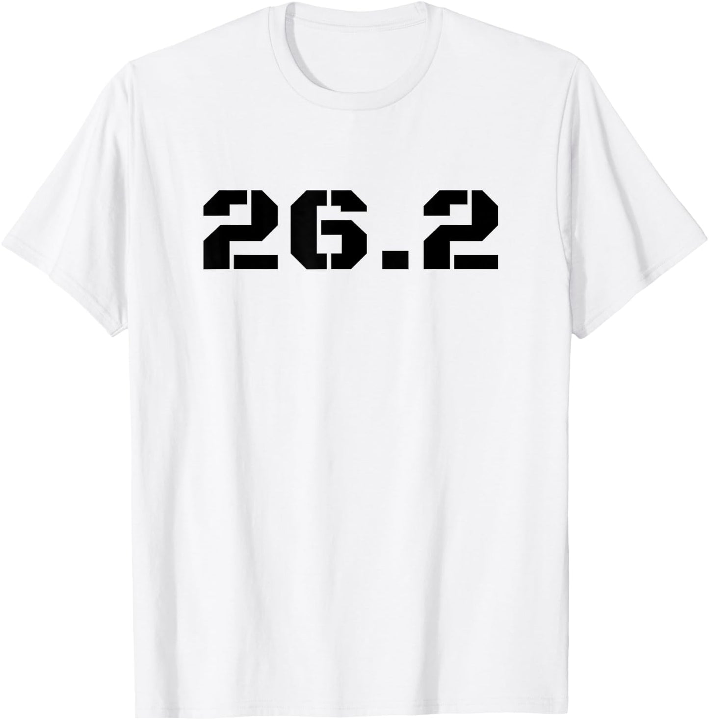26.2 Marathon Running Shirt Men and Women T-Shirt - T-Shirt | White