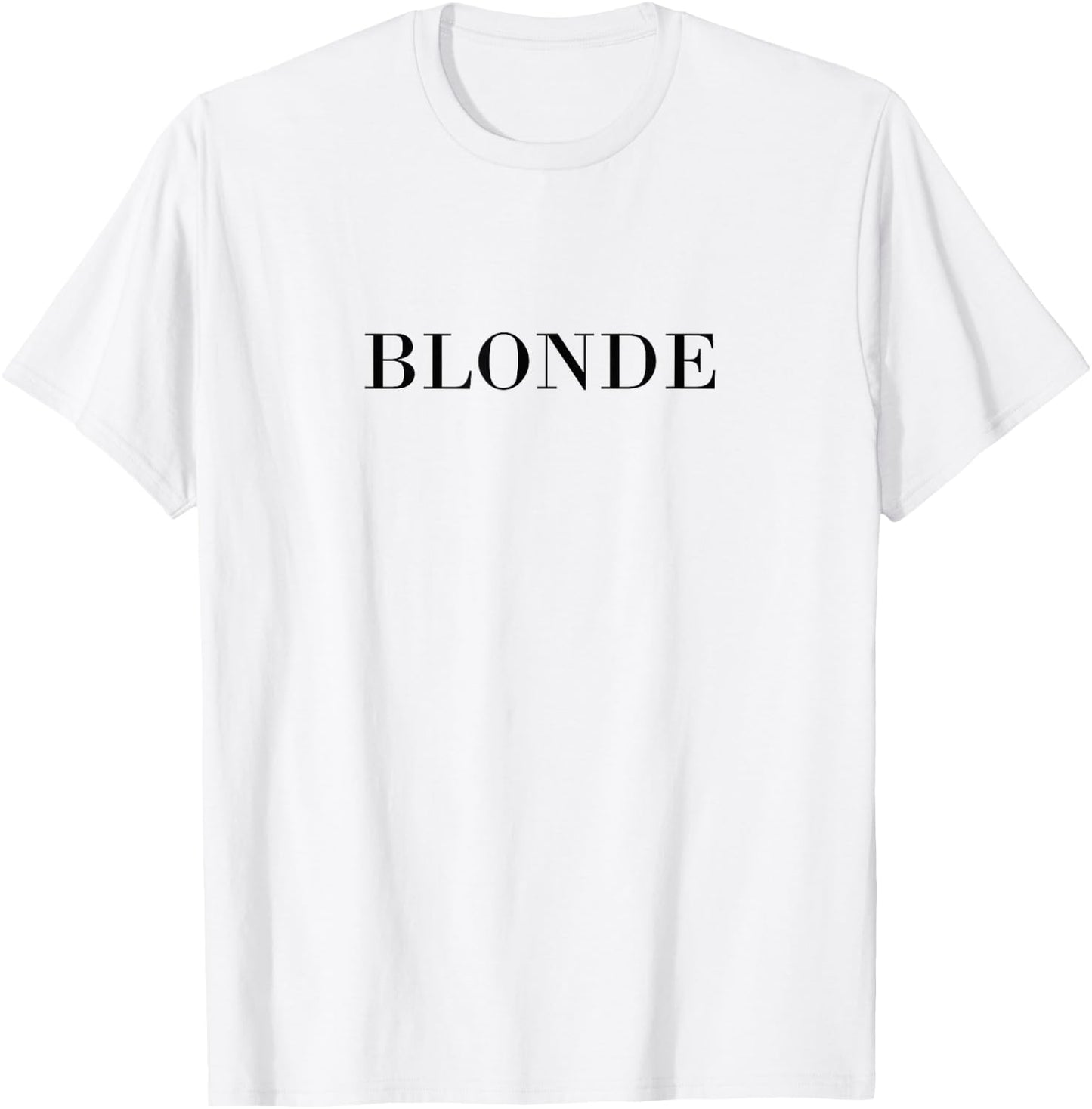 Blonde Cute T Shirt T-Shirt - T-Shirt | White