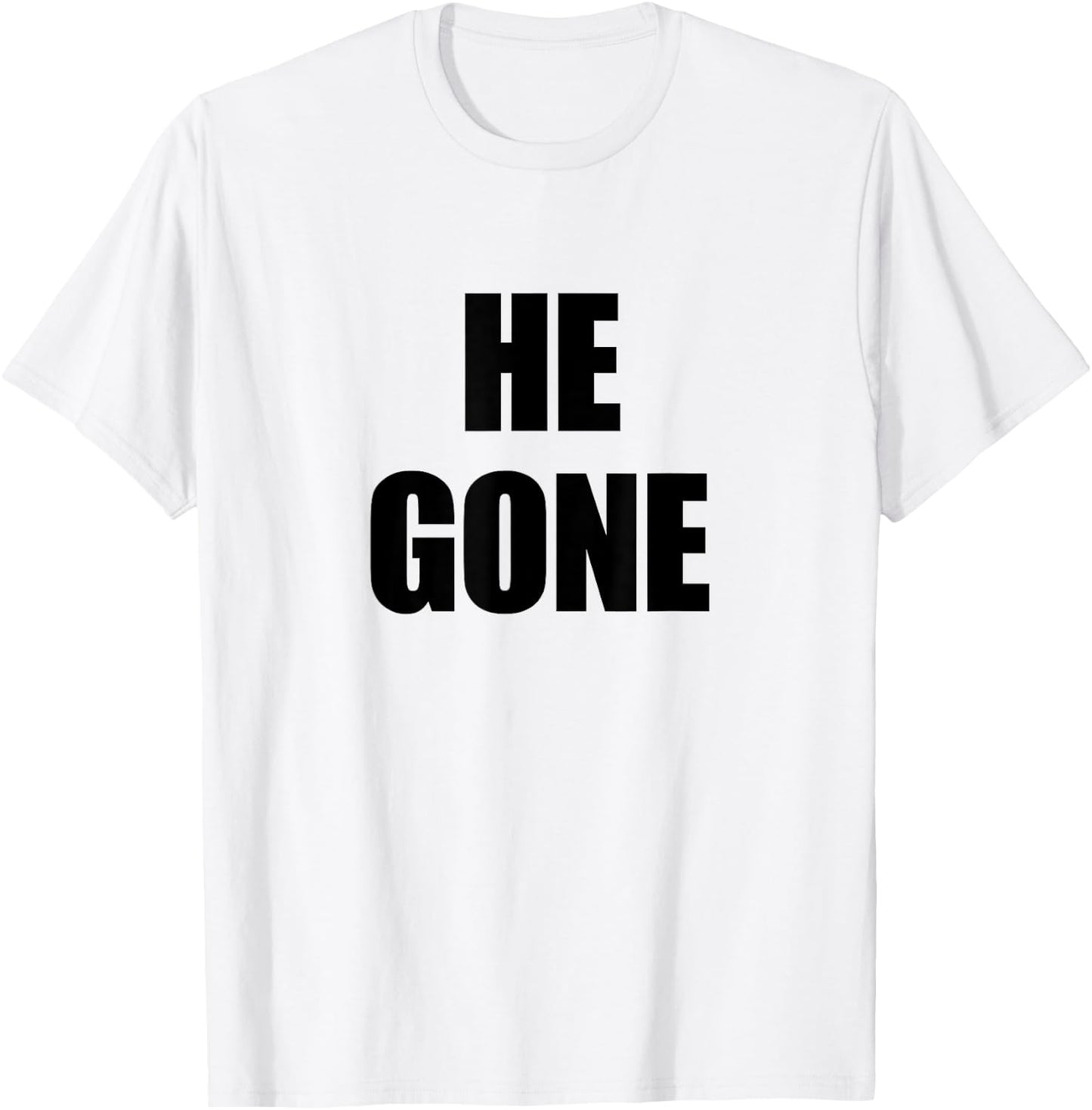 He Gone Funny Sport Meme T-Shirt - T-Shirt | White