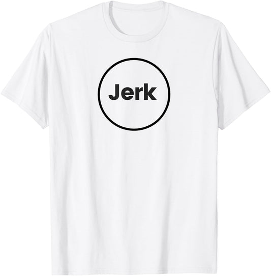 Circle Jerk Funny T-Shirt - T-Shirt | White