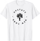 Upstate New York Tree, I love Upstate NY Design T-Shirt - T-Shirt | White