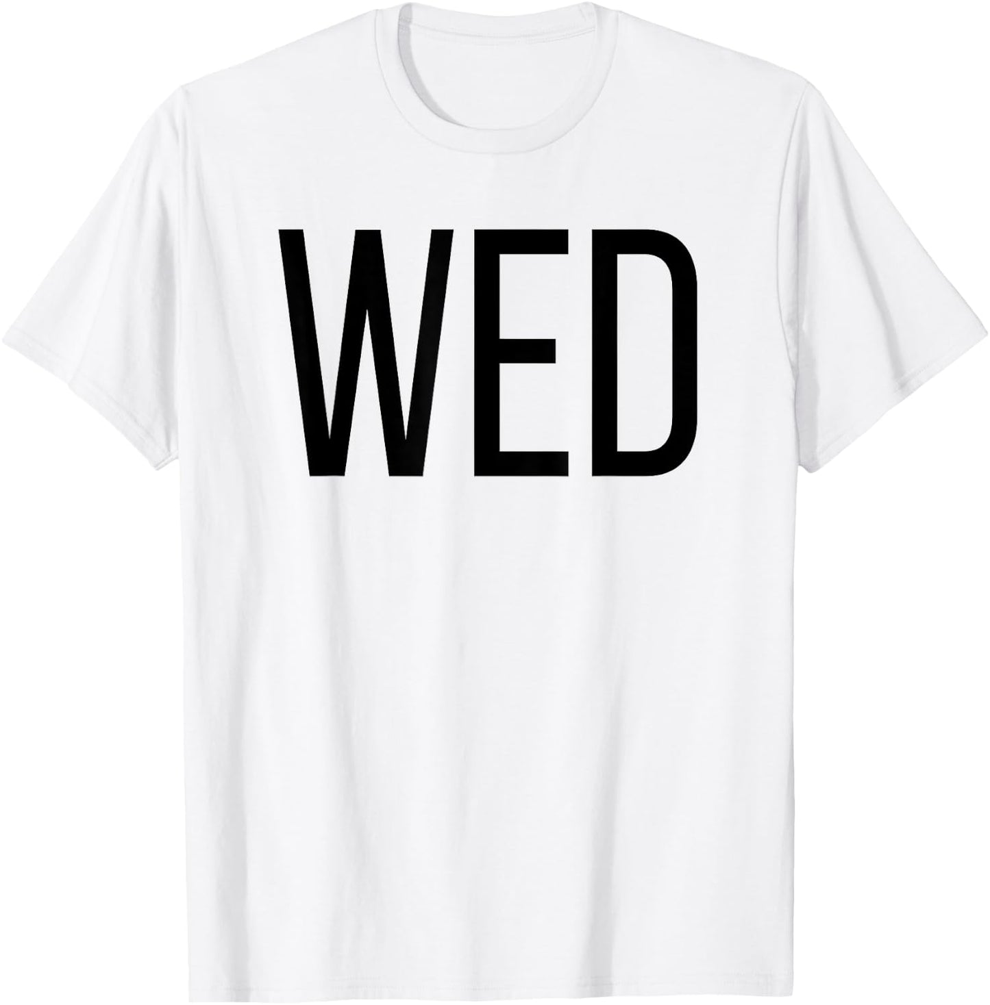 Wednesday Days of the Week , Costume, Shark T-Shirt - T-Shirt | White
